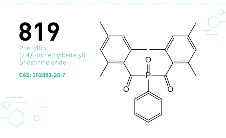 photoinitiator Irgacure 819 BAPO/1173/tpo-l/ITX/TPO /184 Photoinitiator in Stock