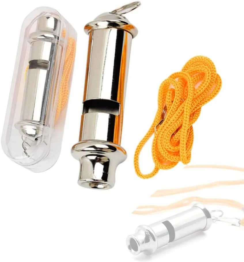 product outdoor high decibel metal whistle sports events and basketball soccer ball emergency referee whistle-7