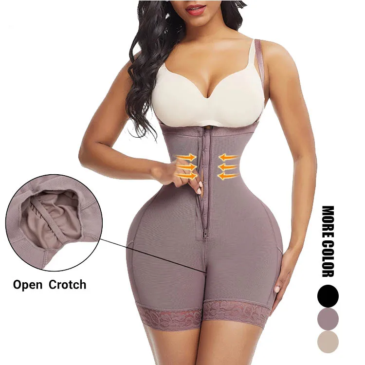 

Seamless High Waist Butt Lifter Tummy Control Shapewear Black Slimming Bodysuit Waist Trainer Plus Size Body Shaper