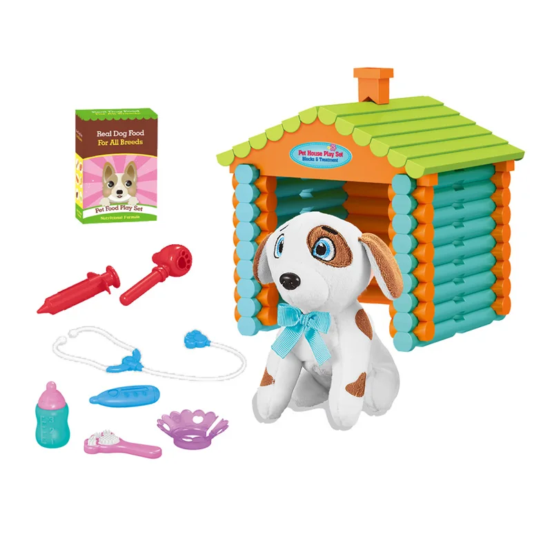 Niños De Dibujos Animados Animales Mascotas Casa Perro Mascota Juguetes