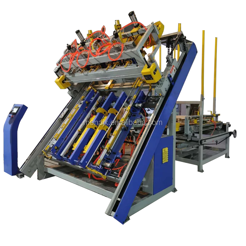 Automatic Euro Wooden Pallet Production Line Nailing Machine Making