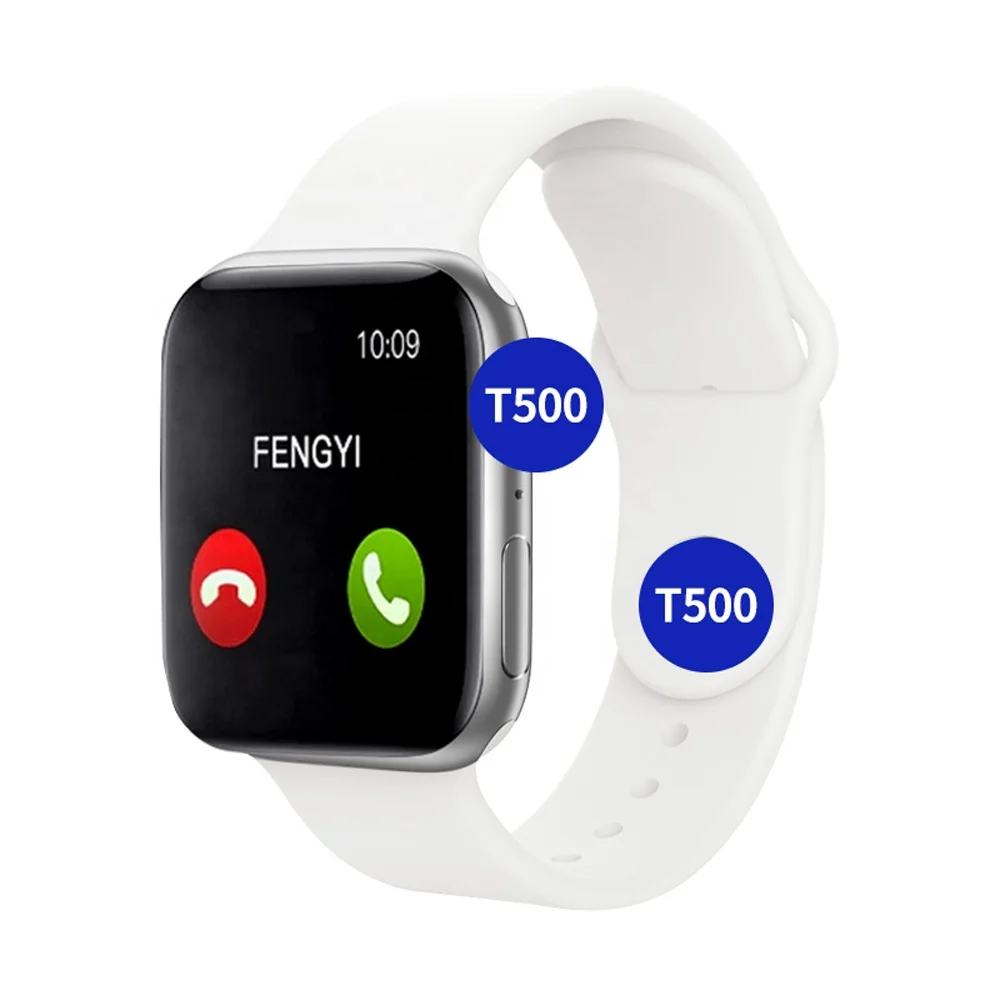 

2021 New Arrivals Smart Watch T500+ BT Call Heart Rate Blood Pressure Wrist Smartwatch For android IOS