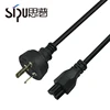 SIPU High Quality Wholesale CCC CE AC 220V Cable Computer AU Cord C13 C14 1M 1.5M 2M Power Cord