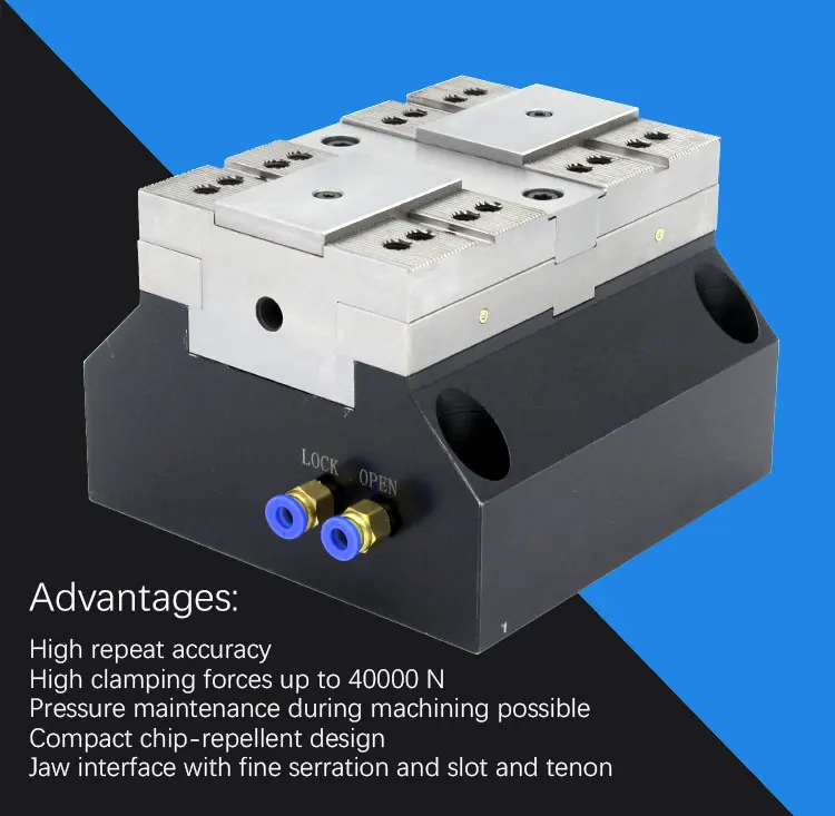 Pneumatic Selfcentering Vise For Cnc Machine Buy Selfcentering Vise