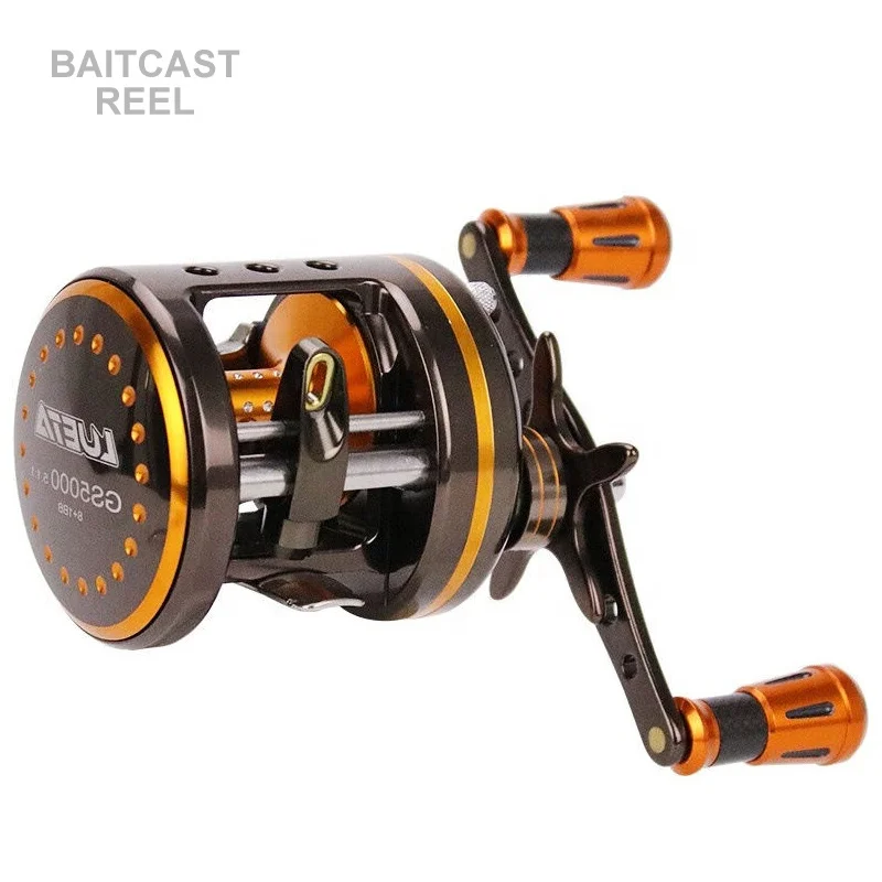 HOWELL 8+1bb Left Hand Bait Casting Reel 5.1:1 Fishing Spinning Reels 10kg Brake Force Durable Aluminium Trolling Made Metal| Alibaba.com HOWELL 8+1bb Left Hand Bait Casting Reel 5.1:1 Fishing Spinning Reels 10kg Brake Force Durable Aluminium Trolling Made Metal| Alibaba.com