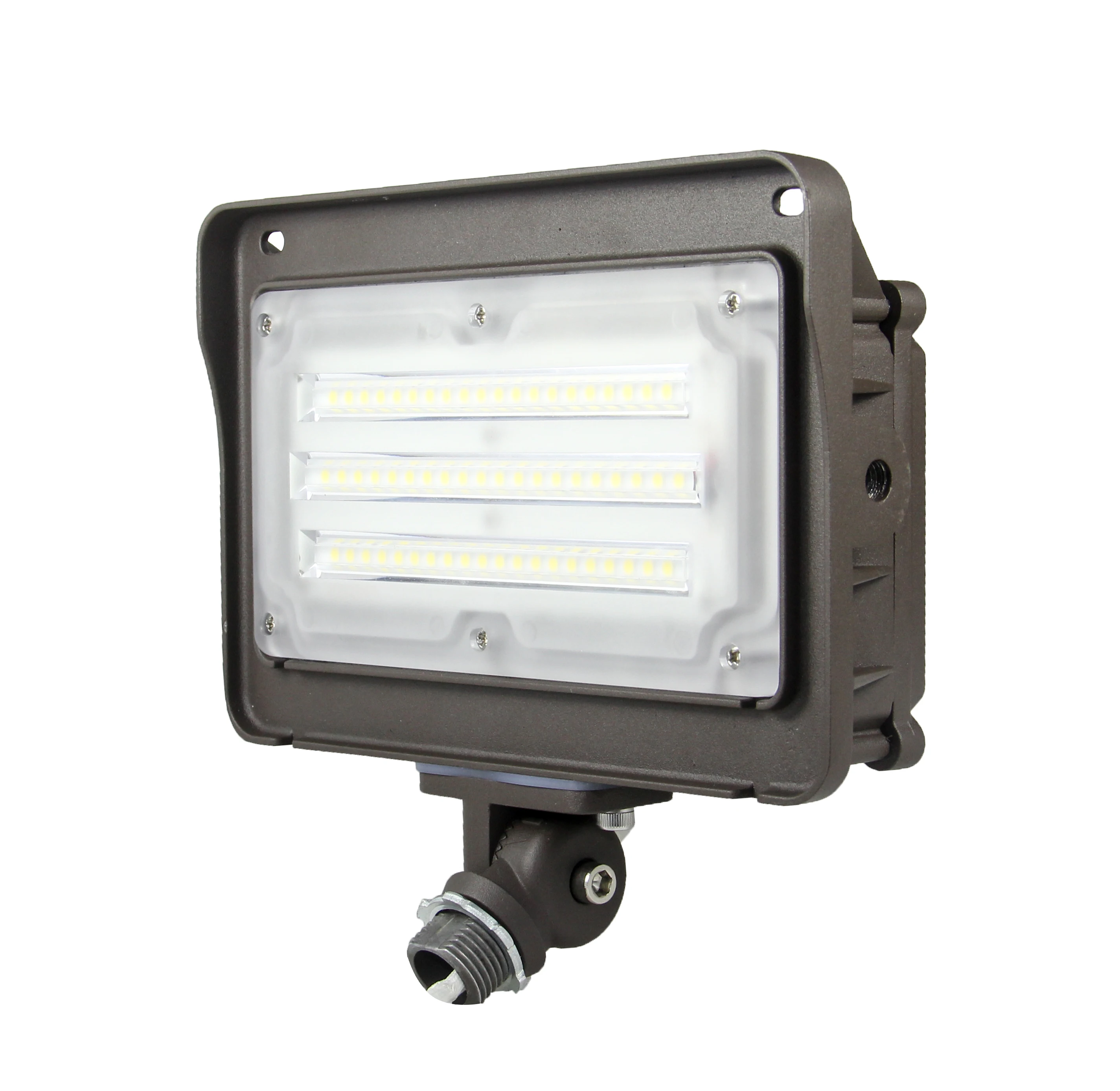 Shipping from USA Canada warehouse DLC 4.1 garden landscape LED security light 30w 50w outdoor led flood lighting