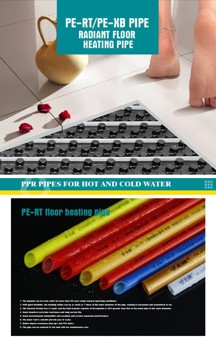 Pexb Evoh Oxygen Barrier Pipe For Underfloor Heating S4 Class 4/8 Bar