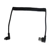 Hot Sale Retractable Left Right Angled 90 Degree usb3.1 Type-C To Charging usb Spring Cable