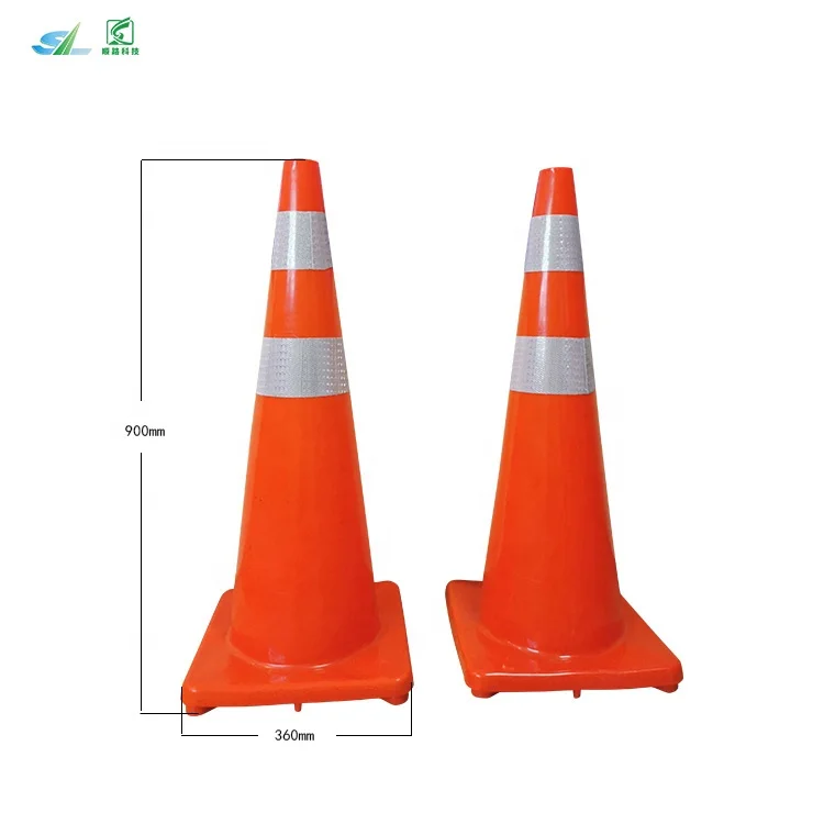 Professional Manufacture 90 Cm One Piece Construction Traffic Cones ...