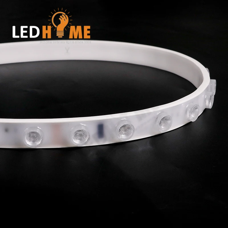 Hot sale DMX IC Pixel Digital RGB color lens degree LED Wall washer flexible strip for outside