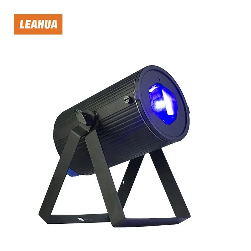 LEAHUA LIGHTING led beam light RGBW remote dmx mini pinspot par light Saber Spot 40W LED RGBW 4in1 compact Pinspot with zoom