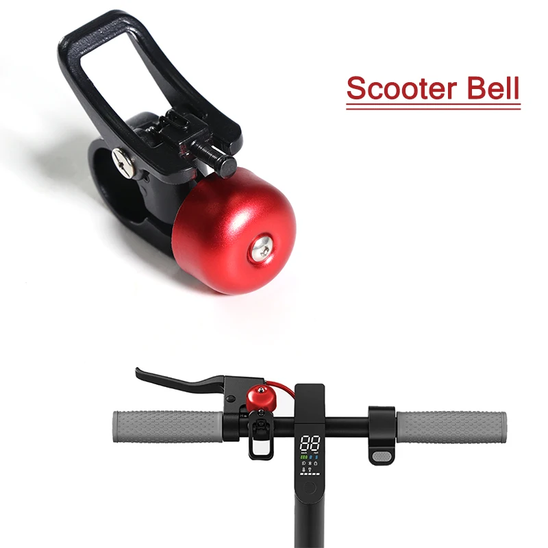 Superbsail Scooter Horn Aluminum Alloy Bell For Xiaomi M365 Scooter Loud Siren Kid Bike Scooter MTB Bells Cycling Accessories factory