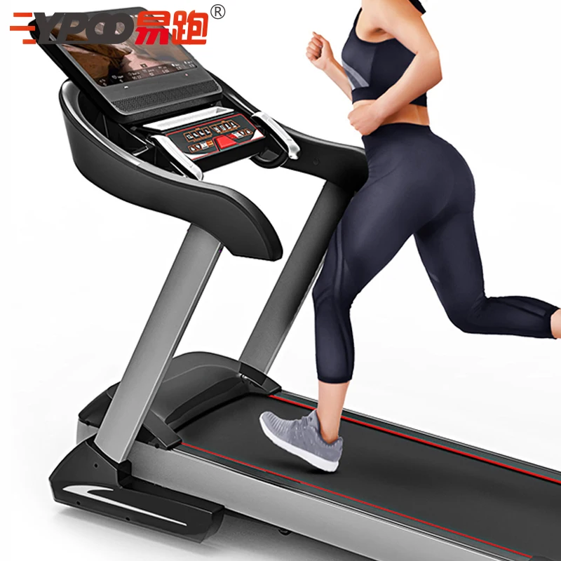 Ypoo Treadmill With Tv Speed Fit Treadmill Big Screen Gym Fitness Home