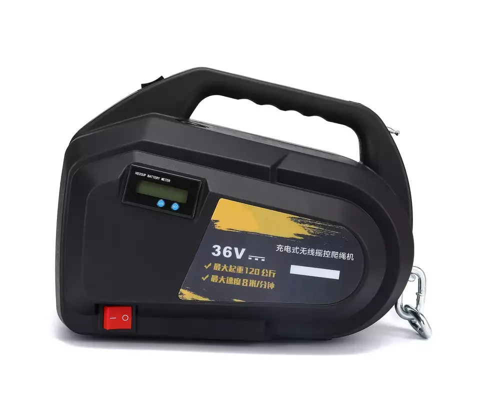 Portable Lifting Tool Electric Winch Hoist Building Rope Climbing