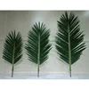 high quality 2.6m height plastic artificial palm tree leaves, artificial coconut palm fronds, indoor square tube coconut leaf