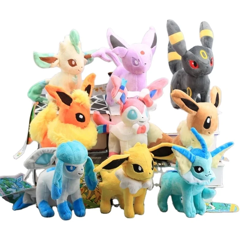 9 Style 8 20 cm Plush Toys Standing Sylveon Umbreon Eevee Espeon Vaporeon Flareon Stuffed Animal Plush Toys Kids Gift Alibaba