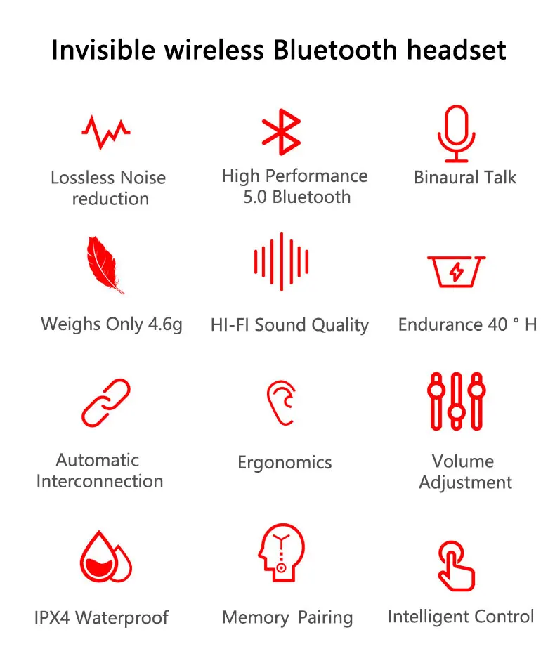 Wireless Earbuds 2020 New Product Amazon Top Seller Wireless Earphone Led Display Headset Factory Wholesale Bluetooth Earphone