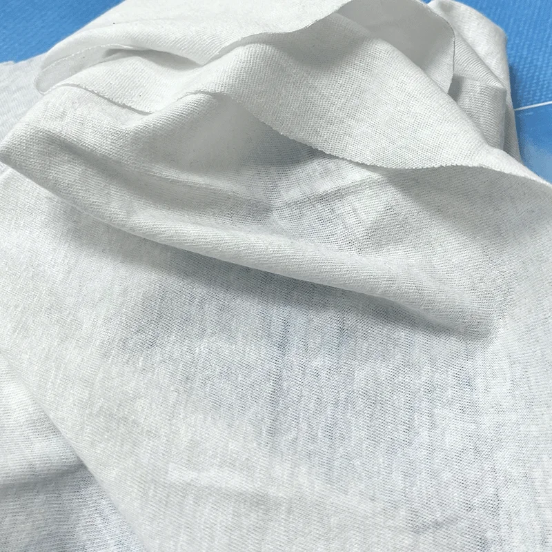 185gsm 55 Linen 45 Cotton Soft Breathable Single Plain High Quality