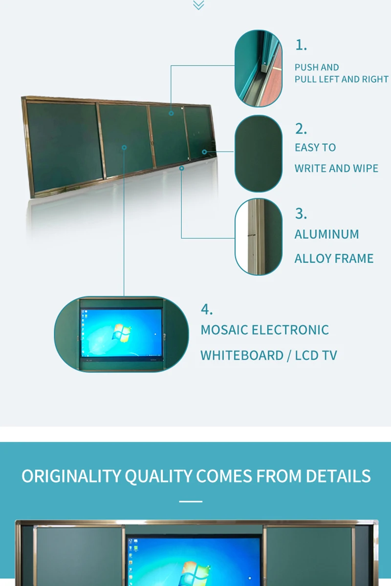 Chalkboard Of Blackboard With Standard Size Used In Classroom Buy Standard Size Classroom