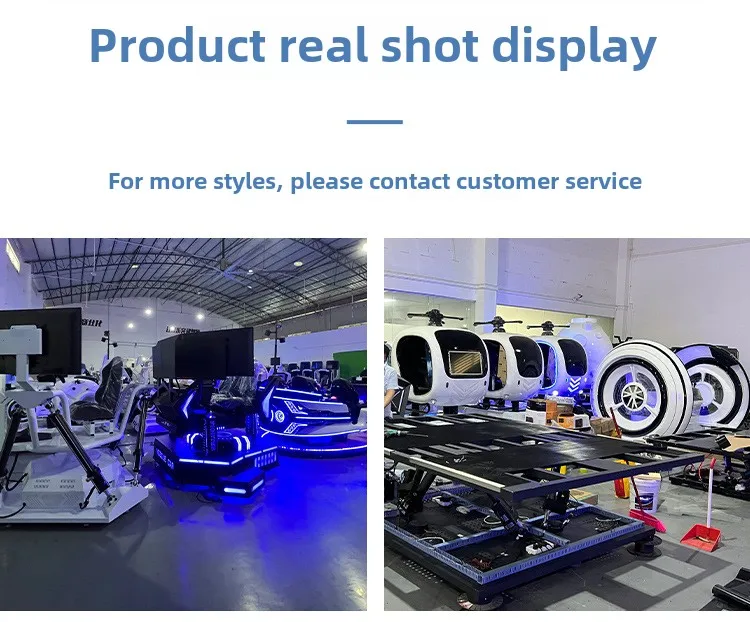 Single VR360 Rotating Platform Large Indoor VR Simulator Equipment with Rotating Seat Somatosensory Experience Hall Features