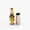 Vertical Plug Crimp MCX RF Coaxial Connector for RG178 Cable PC/LAN