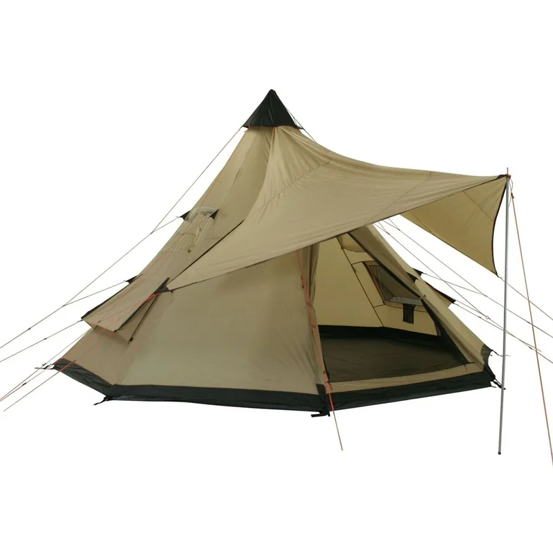
waterproof XXL Tipi tent 5 - 10 men Indian tent 