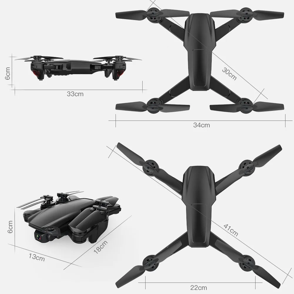 SG701S RC GPS Drone with 5G WiFi FPV 4K Dual HD Camera Optical Flow