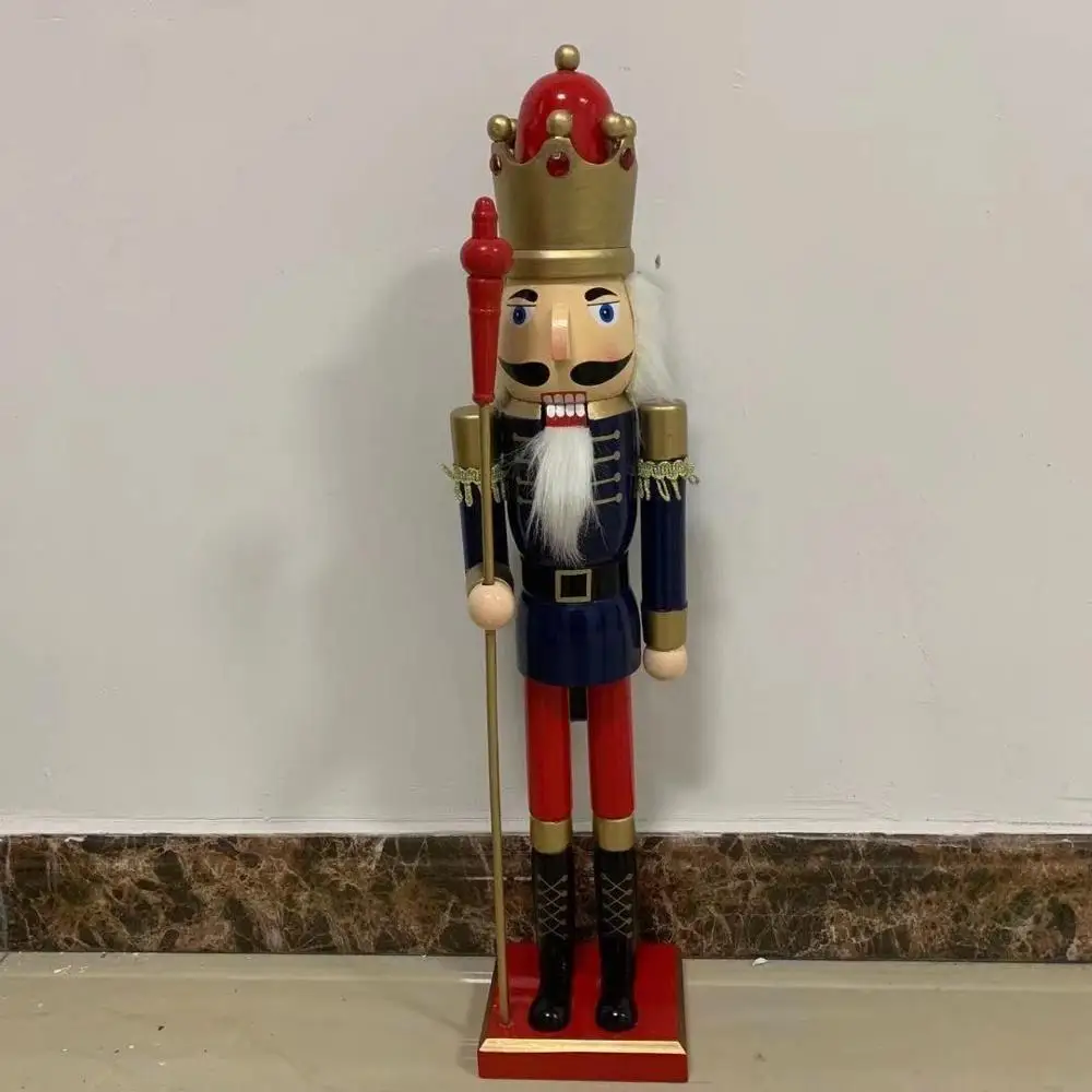 Factory Direct Giant 3ft Wooden Large Christmas Nutcracker Soldier