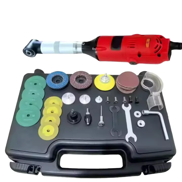110/220V Mini Micro Angle Grinder - Electric 90 Degree Handheld