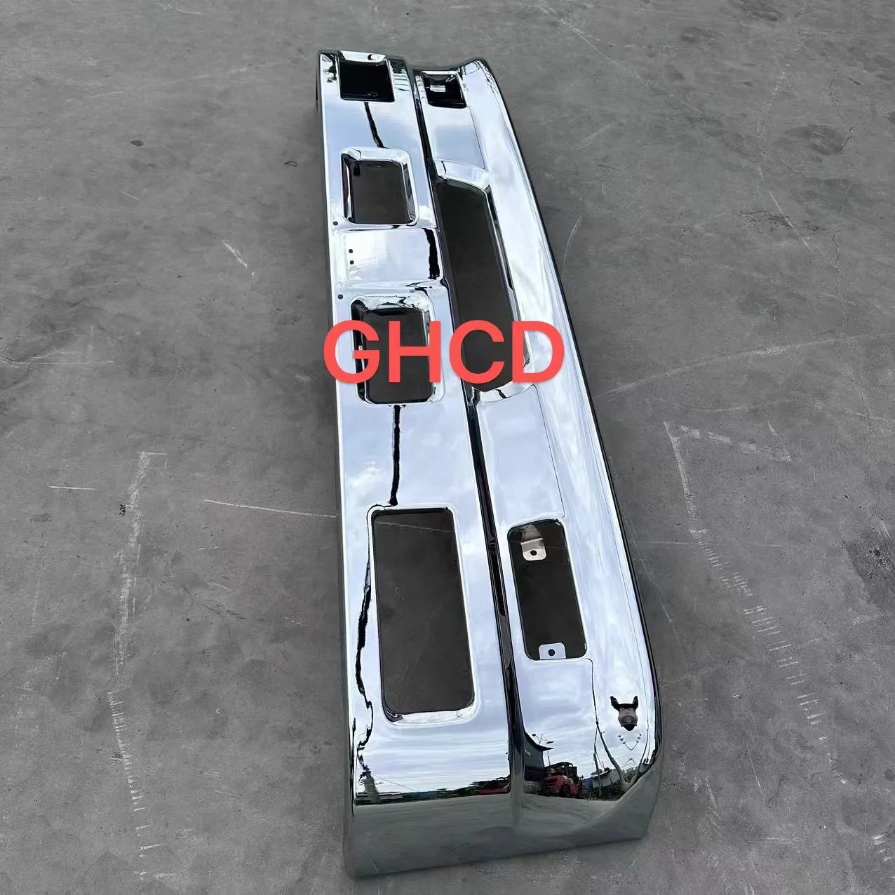 GHCD Hot Prduct/high Quality/factory Price General Chrome-plated Bumper for Japanese Truck Size 1700(1750)and 1900(1950) manufacture