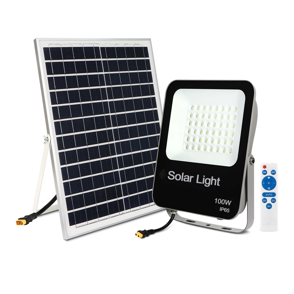 KCD 300w 500w solar powered motion sensor solar led flood light lights with solar
