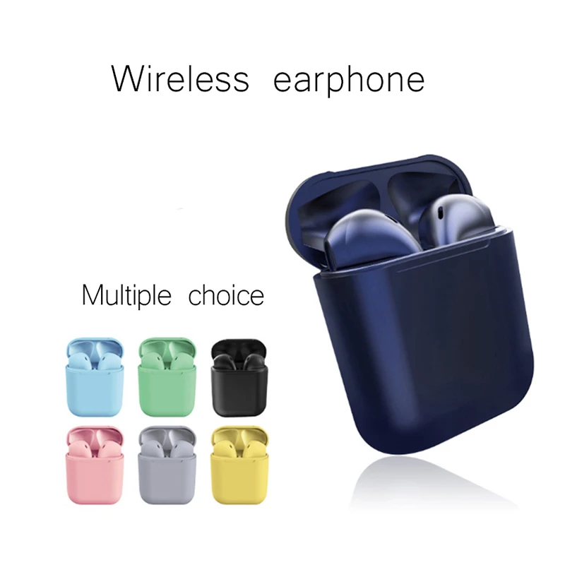 2020 Macaron inPods 12 Wireless Headphone Earbuds Touch Control 5.0 Mini True Wireless Earphone - ANKUX.COM