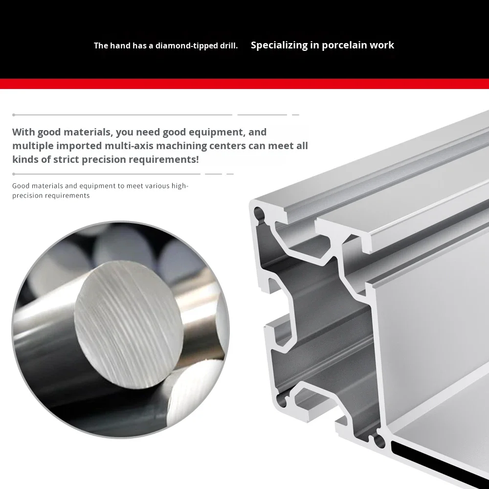 65107 High-Speed Linear Material Conveyor Belt Magnetic Levitation Silent Wheel Assembly Aluminum Profiles Low Friction manufacture