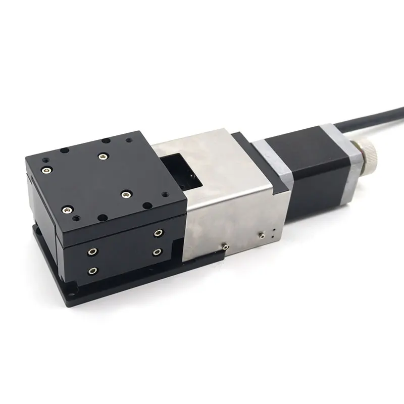 product hengdong z axis lifting platform electric precision displacement fine tuning slide optical fzv rectangular electric slide table-13