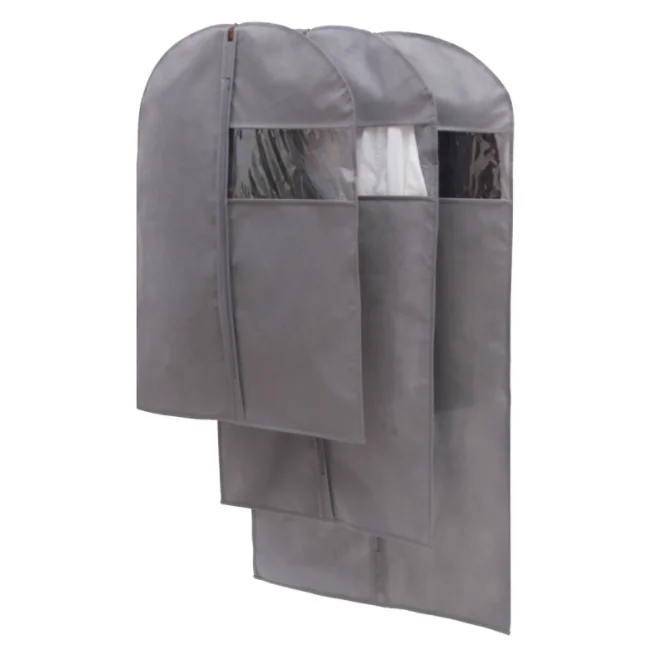 
Factory Direct Suit Bag Coat Dust Bag Non Woven Garment Coat Suit Cover Bag 