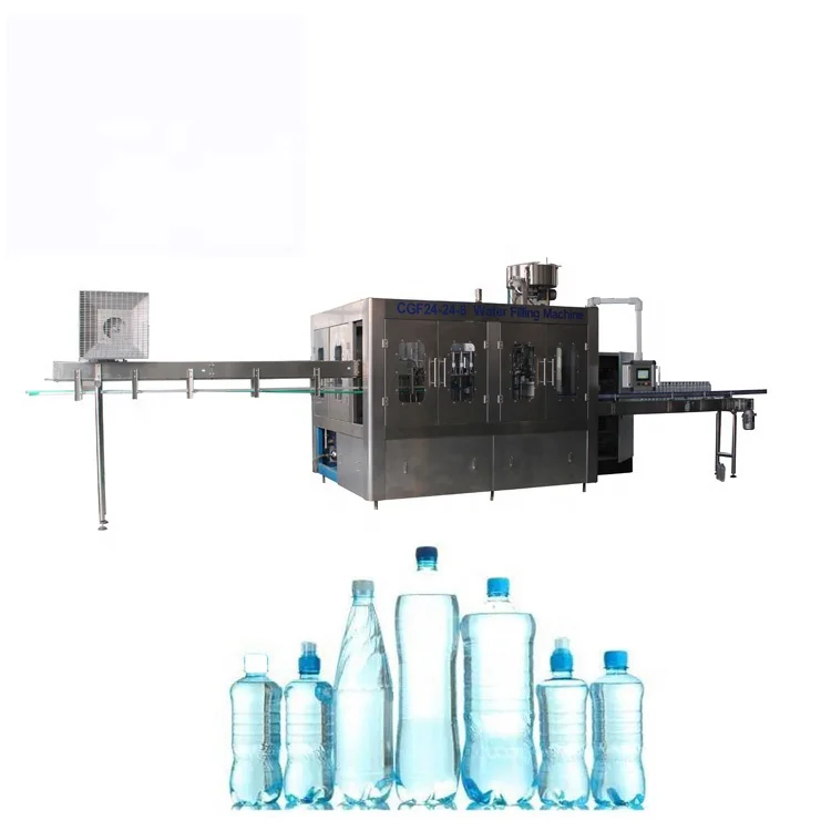 Automatic Bottled Water Filling And Sealing Machine Mineral Water
