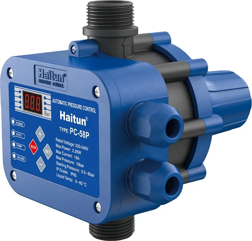 Haitun Automatic Water Pump Pressure Controller Pressure Switch Buy Electronic Water Pressure Control Switch Adjusting Water Pump Pressure Switch Automatic Pump Control Product On Alibaba Com