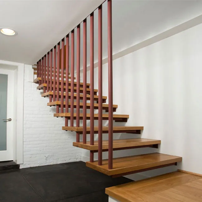 prima现代浮动直楼梯大理石台阶美丽的设计
