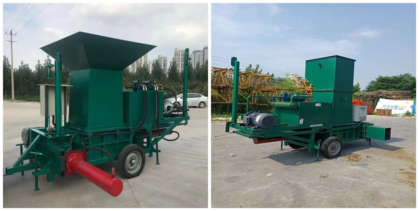 青贮干草压缩包装机玉米稻草 bund机设备