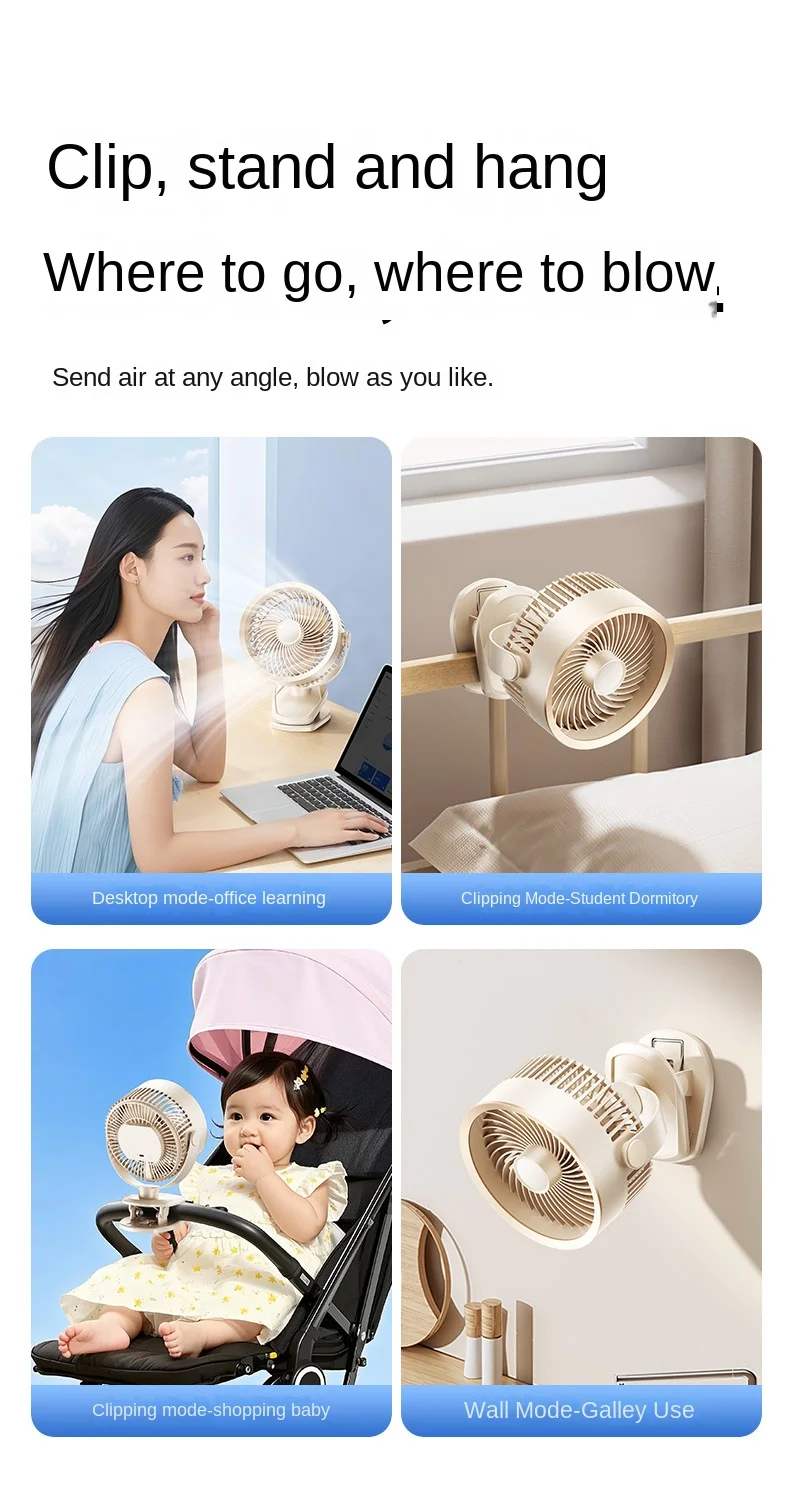 Desktop Fan, USB, Portable - detail 44