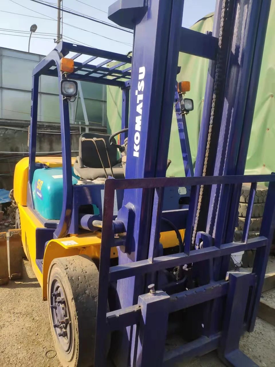 Used Japan Komatsu Forklift For Sale Fd30 2tons 3t 5t 3000kg Tcm Toyota