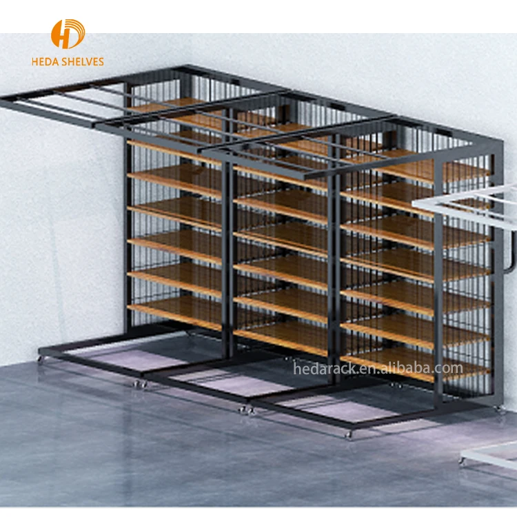 Custom Made Metal Merchandise Display Shelf With Trays Buy Shopping