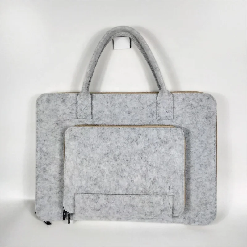 Hot Selling Notebook Computer Case Carrying Bag Pouch Sleeve Wool Felt