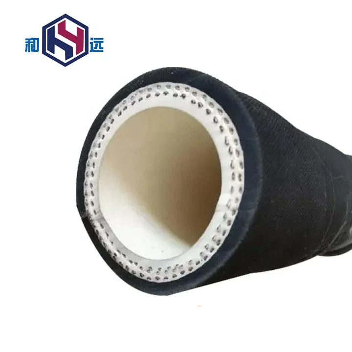 Industrial Epdm Rubber Chemical Resistant Hoses With Flexible Suction And Discharge Functions