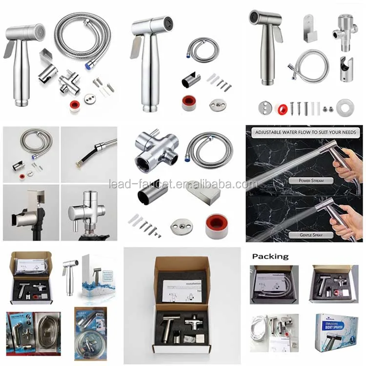 Hand Held Bidet Spray For Toilet Sanitary Wares For Toilet Bidets China's High Quality 304