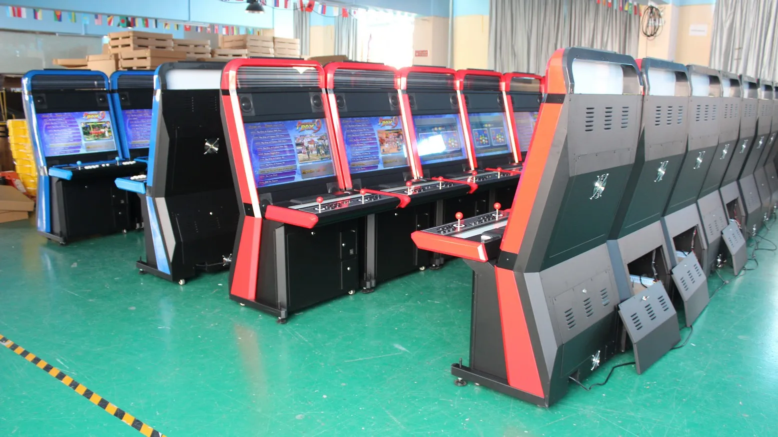 全尺寸机柜32英寸立式街机游戏机投币潘多拉魔盒3d 2448合1 wifi