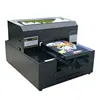 Focus digital cheap direct to garment A4 size inkjet dtg flatbed printer