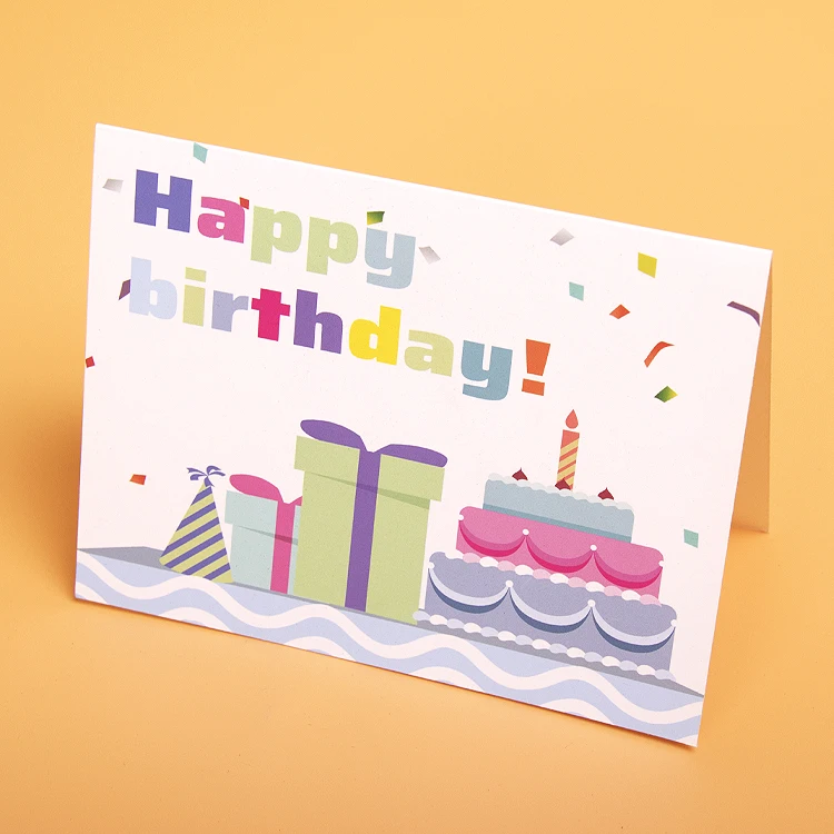 Custom Birthday Greeting Cards With Envolpe Birthday Invitation Thank