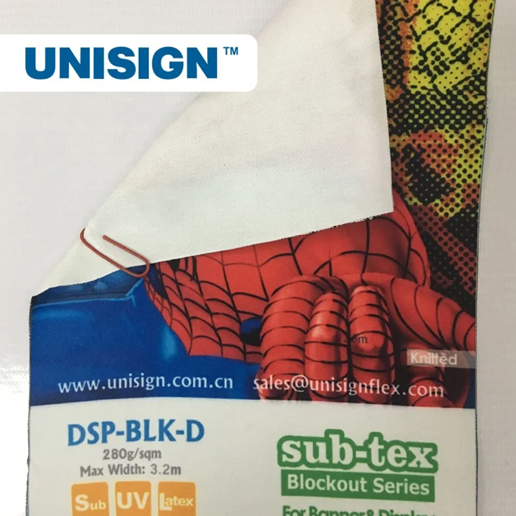 Unisign FR B1 standard digital printing fabric dye sublimation polyester fabric