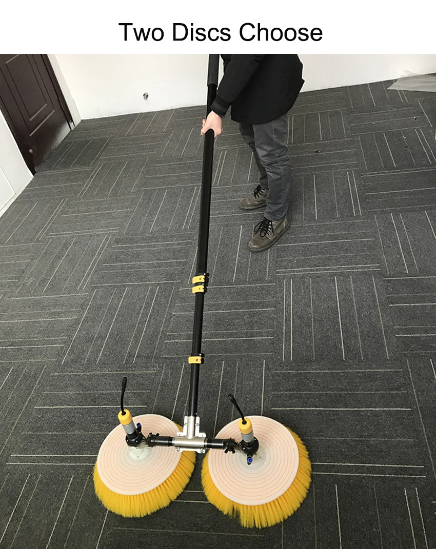 Dasion Solar Panel Cleaning Equipment Water Rotating Brush For Solar